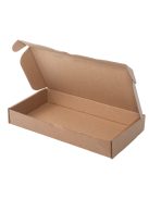Kartondoboz önzáró 180x95x25 mm, barna