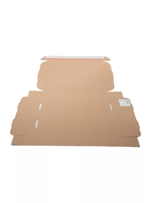 Önzáró csomagküldő doboz feltépő csíkkal 350x250x50 mm