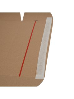   Önzáró csomagküldő doboz feltépő csíkkal 370x290x140 mm