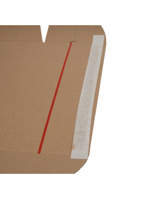 Önzáró csomagküldő doboz feltépő csíkkal 370x290x140 mm
