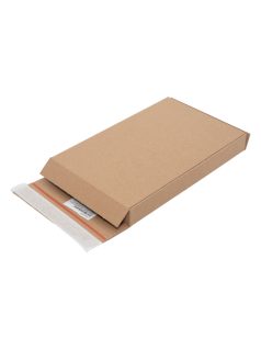   Lapos önzáró csomagküldő doboz feltépő csíkkal 160x30x250 mm