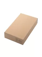 Lapos önzáró csomagküldő doboz feltépő csíkkal 135x50x220 mm