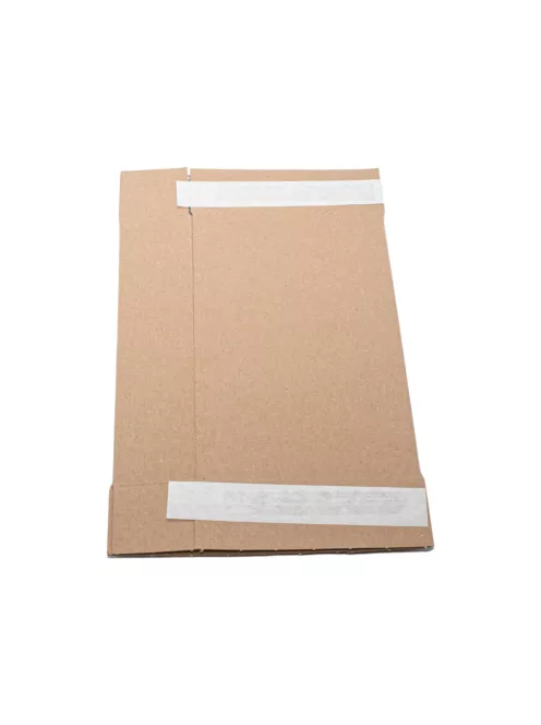 Lapos önzáró csomagküldő doboz feltépő csíkkal 135x50x220 mm