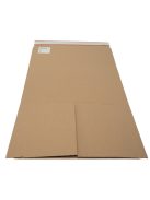 Csomagküldő doboz könyvekhez feltépő csíkkal 300x210x80 mm