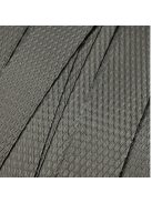 Fekete PP pántszalag; 12X0,6MM; 2500M; 200MM-es cséve