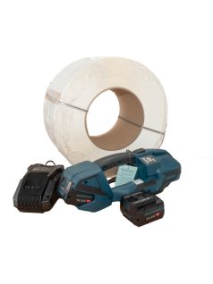   Superpack 12 mm-es PP pántszalag akkumulátoros pántológéppel, START csomag