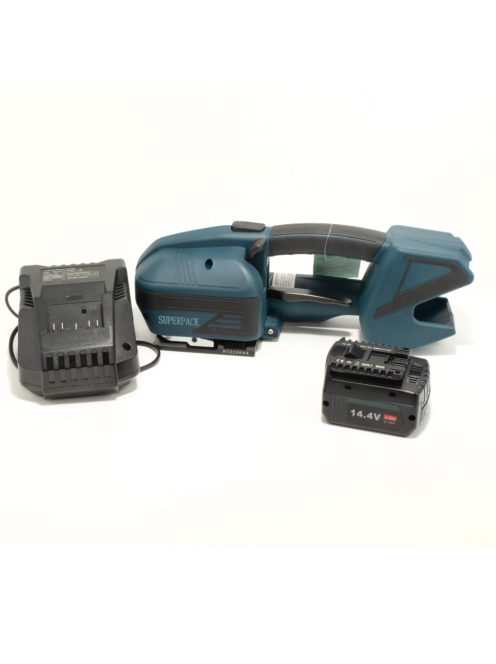 Superpack 12 mm-es PP pántszalag akkumulátoros pántológéppel, START csomag