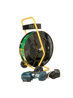   Superpack környezetbarát PET pántszalag akkumulátoros pántológéppel, MAXI csomag