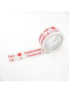 Superpack S45 'Törékeny' feliratos csendes ragasztószalag 48/66