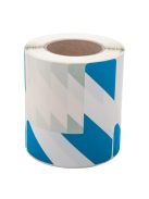 Superpack L alakú kék-fehér öntapadós padlójelölő matrica