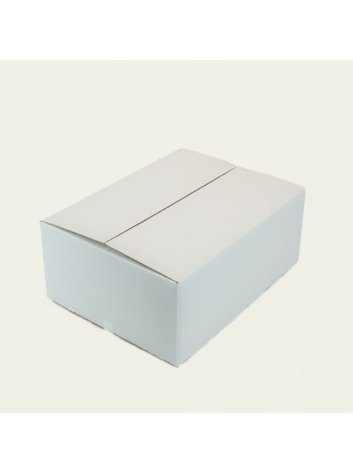 Kartondoboz  340x250x130 mm, fehér