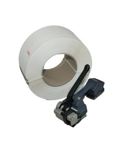   Superpack 16 mm-es PP pántszalag akkumulátoros félautomata pántológéppel, START csomag