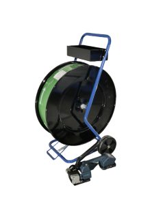   Superpack környezetbarát PET pántszalag akkumulátoros félautomata pántológéppel, MAXI csomag