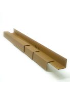 Barna papír élvédő 50X50X3X600MM