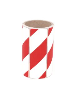   Superpack I alakú piros-fehér öntapadós padlójelölő matrica