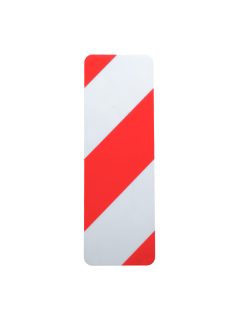   Superpack I alakú piros-fehér öntapadós padlójelölő matrica