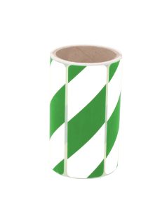   Superpack I alakú zöld-fehér öntapadós padlójelölő matrica