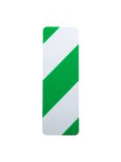 Superpack I alakú zöld-fehér öntapadós padlójelölő matrica