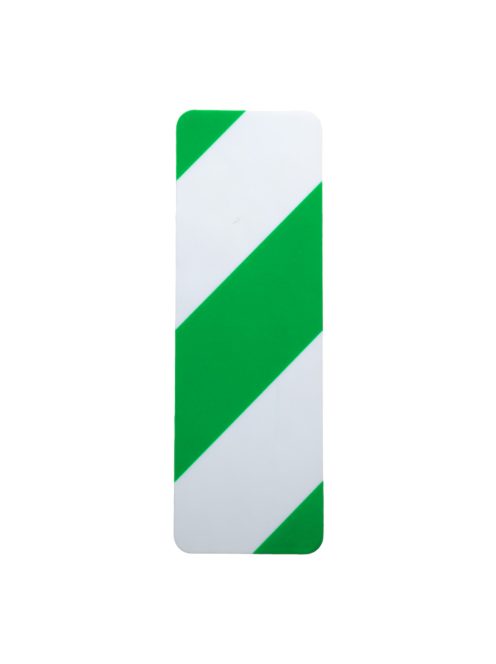 Superpack I alakú zöld-fehér öntapadós padlójelölő matrica