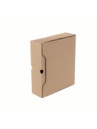 Kartondoboz önzáró 330x290x100 mm, barna