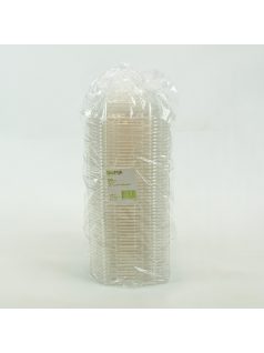   Duni Octabagasse tető 400 ml-es tálhoz, átlátszó rPET - 50 db/csomag
