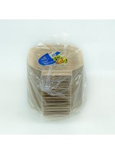   Duni Octabagasse tető 1000 ml-es tálhoz, bagasse - 50 db/csomag