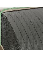 Fekete PP pántolószalag; 12X0,8MM; 2000M; 200MM-es cséve