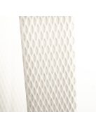 Fehér PP pántolószalag; 12X0,8MM; 2000M; 200MM-es cséve