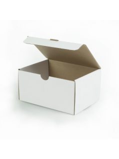 Kartondoboz önzáró 130x95x70 mm, fehér