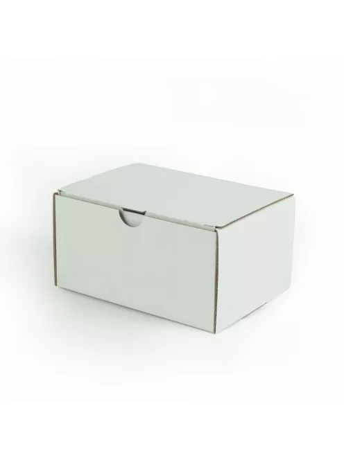 Kartondoboz önzáró 130x95x70 mm, fehér