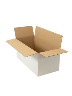 Kartondoboz 580x270x260 mm, fehér