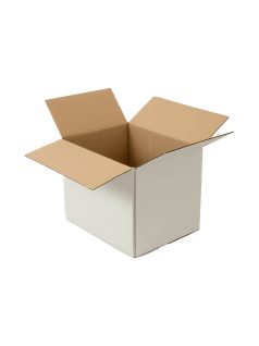 Kartondoboz 345x275x275 mm, fehér