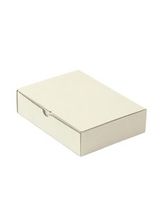 Kartondoboz önzáró 200x150x50 mm, fehér