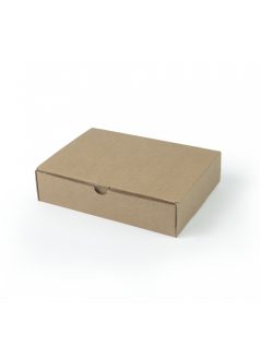 Kartondoboz önzáró 200x150x50 mm, barna