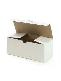 Kartondoboz önzáró 180x75x75 mm, fehér