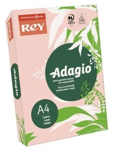   Színes fénymásolópapír, A4, 80 g, REY "Adagio", pasztell rózsaszín