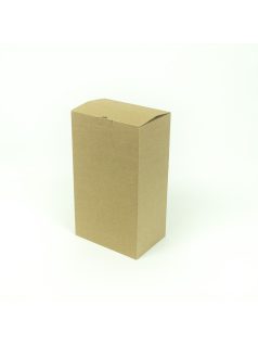 Kartondoboz önzáró 160x110x280 mm, barna, álló