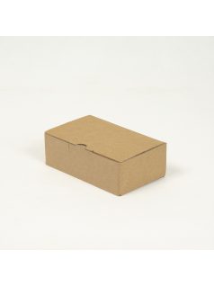 Kartondoboz önzáró 130x80x40 mm, barna