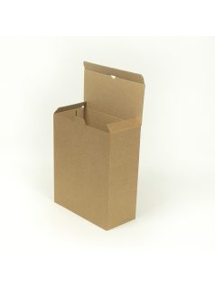 Kartondoboz önzáró 210x100x250 mm, barna, álló