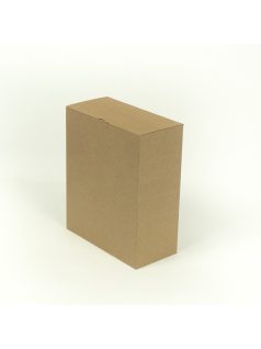 Kartondoboz önzáró 210x100x250 mm, barna, álló