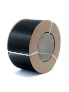 Fekete PP pántolószalag; 5X0,45MM; 7000M; 200MM-es cséve