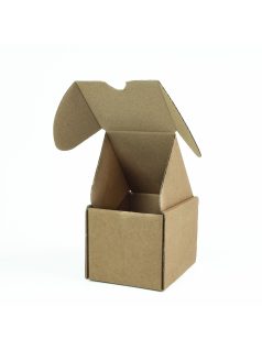 Kartondoboz önzáró 70x95x70 mm, barna