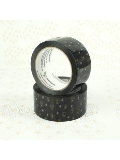   Karácsonyi mintájú Superpack S45HD 2 színnel nyomtatott csendes ragasztószalag 48/66