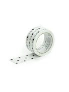 Pöttyös mintájú Superpack S45HD 1 színnel nyomtatott csendes ragasztószalag 48/66