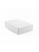 Kartondoboz önzáró 250x190x65 mm, fehér