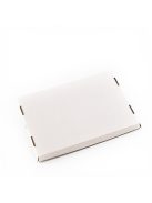 Kartondoboz egymásba csúszó 305x215x20 mm, fehér