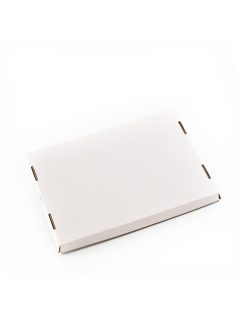 Kartondoboz egymásba csúszó 305x215x20 mm, fehér