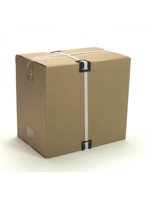 Műanyag élvédő PP és PET pántszalagokhoz 40x30mm, 500db/csomag