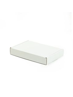 Kartondoboz önzáró 190x130x30 mm, fehér