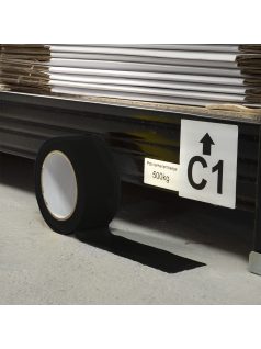 Superpack FL130 fekete padlójelölő szalag 50/33